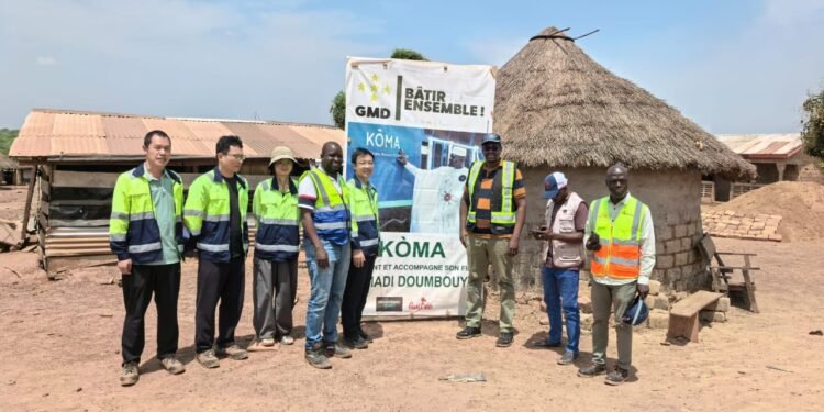 Axe Kankan – Tintioulen – Baranama – Koma : Le DG de l’AGEROUTE évalue l’état des infrastructures routières