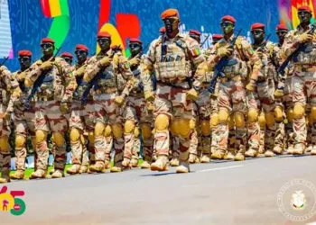 Compagnie “Cobra Noire” et Forces spéciales : les militaires honorés par le Président de la République