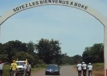 Boké : les travaux de la route contournante s’accélèrent
