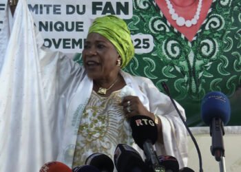 Congrès du FAN : Hadja Makalé Camara réélue présidente pour un mandat de 7 ans