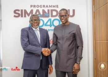 Télécommunications : le ministre Mourana Soumah échange avec le Directeur général de Orange Guinée