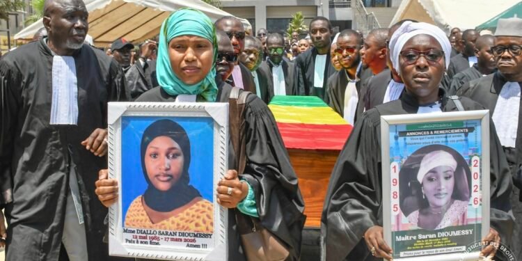 Conakry : la famille judiciaire rend un vibrant hommage à Maître Saran Dioumèssy