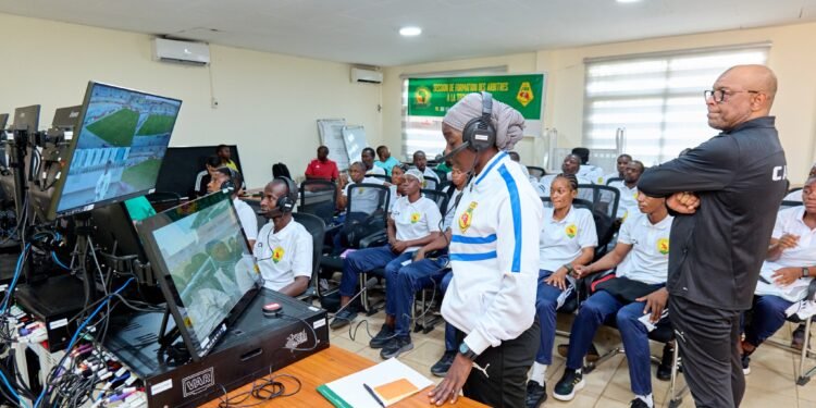 Football : Lancement du cours pratique des arbitres à la technologie VAR au Centre Technique National de Nongo