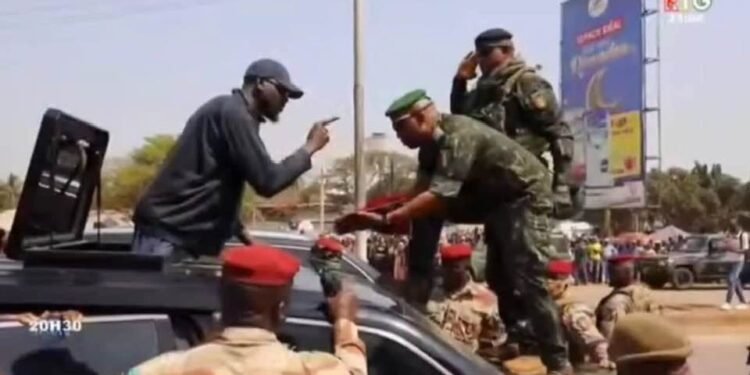 Sur le différend frontalier : « Aucune portion de la terre laissée par nos ancêtres ne sera conquise…» président Mamadi Doumbouya