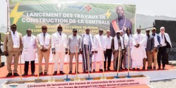Énergie : lancement à Kindia des travaux de la première centrale solaire photovoltaïque