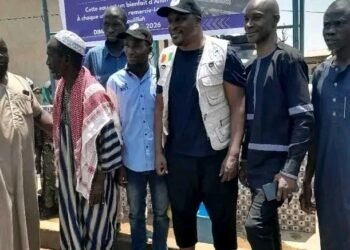 kissidougou: Kaba Diawara offre des forages solaires aux citoyens de  Tokounou