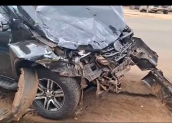 Lambandji (Conakry) : une collision entre un tricycle et une voiture fait plusieurs blessés graves