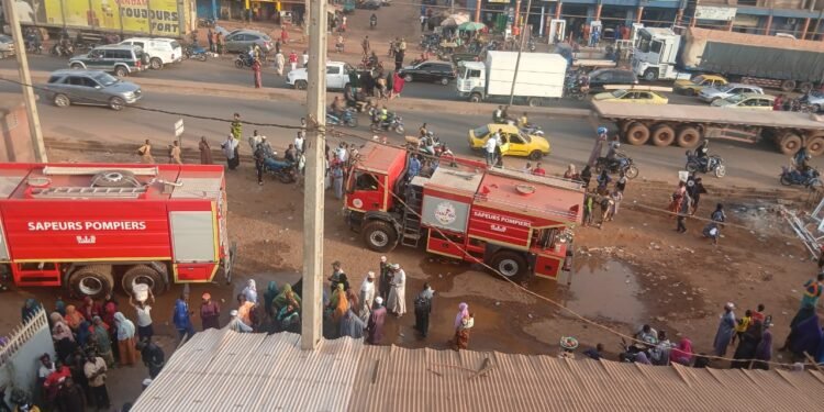 Coyah/ Gomboya: d’importantes sommes d’argent détruites dans un incendie