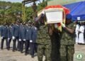 Armée : un dernier hommage rendu au pilote émérite, le général de brigade à la retraite Georges SY.