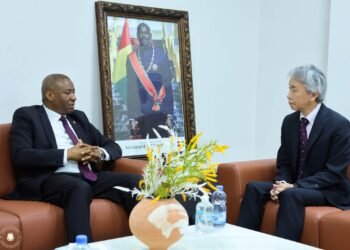Coopération sportive Guinée –Japon : Cellou Baldé échange avec l’ambassadeur du Japon en Guinée