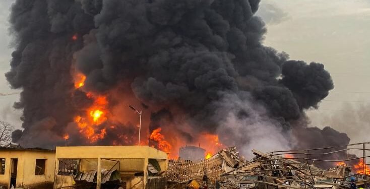 Simanbossia( Conakry): un incendie provoque la mort de deux enfants d’une même famille