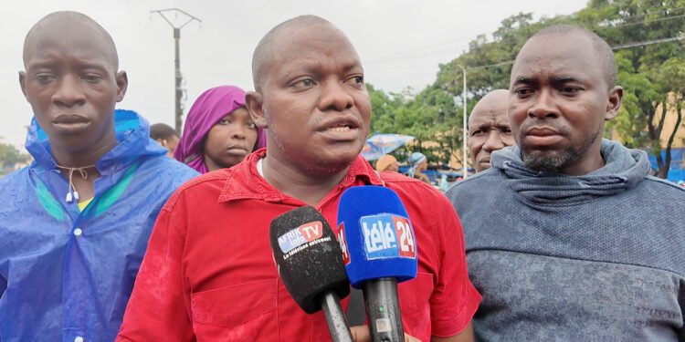 Coup de colère des vendeurs du marché Enco5 : « Nous ne savons plus où donner de la tête, le président n’a qu’à nous aider », plaide Mamadou Saliou Diallo