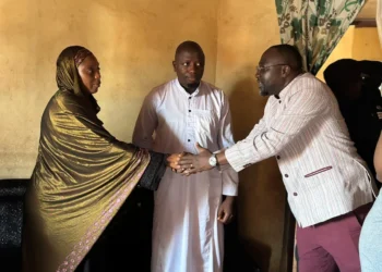 Assassinat atroce de  Mory Soumaré à Kankan : le Procureur général Marwane Baldé aux côtés de la famille