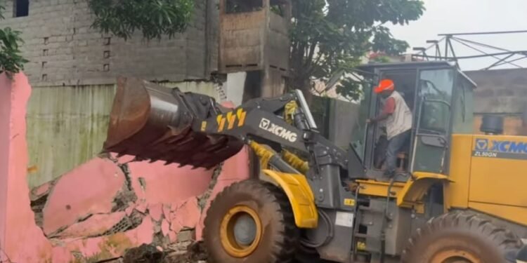 Conakry : la Maison centrale de koronthie démolie
