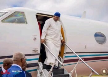 Aéroport Ahmed Sékou Touré : le président gambien Adama Barrow est arrivé  à Conakry