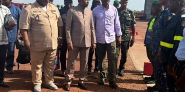 Électricité : le ministre de l’Énergie en mission à Boké pour évaluer les centrales de Kwess-Wess