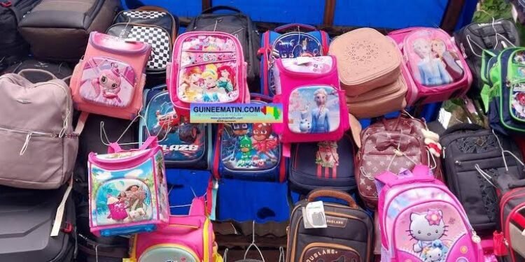 Rentrée scolaire: A conakry, les prix des fournitures flambent et inquiètent les parents