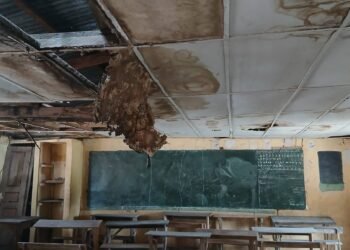 Kindia : l’école primaire Condetta 2 tombe en ruine à l’approche de la rentrée scolaire