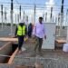 Énergie : Laye Sekou Camara s’enquiert de l’avancement des travaux au poste électrique de Boké