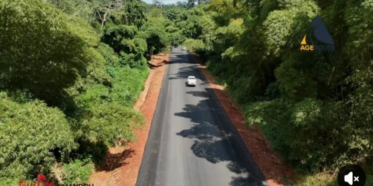 Lola–N’Zo–frontière Côte d’Ivoire : sur le terrain, AGEROUTE Guinée accélère l’action