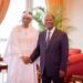Côte d’Ivoire : l’ambassadeur Bachir Diallo présente ses lettres de créance à Alassane Ouattara
