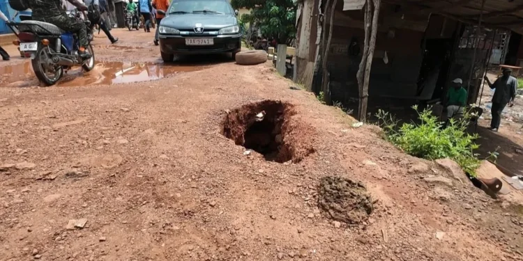 Kindia : un vaste chantier de réhabilitation des voiries urbaines annoncé par le gouvernement