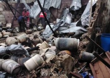 Kankan : à Missiran, une explosion de bouteilles de gaz dans un garage aurait fait des morts