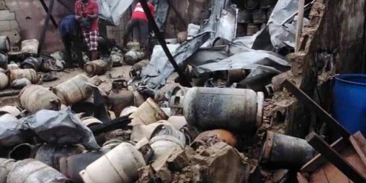 Kankan : à Missiran, une explosion de bouteilles de gaz dans un garage aurait fait des morts