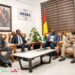 Coopération Guinée–Rwanda : Djiba Diakité reçoit son homologue rwandais au Petit Palais