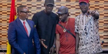 Musique : après 17 ans, Moussa M’Baye, Tupac et Skandal de Degg J Force 3 réunis à Conakry